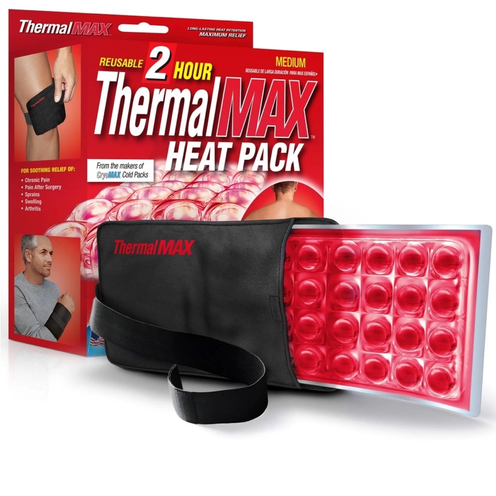Heat Pack Reusable 2 Hour Hot Therapy Neck Back & More Makers of CryoMAX NEW - Picture 3 of 12